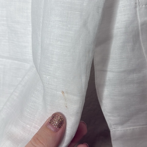 J. Crew Factory Linen-Blend Button-Up Shirt - Picture 13 of 14